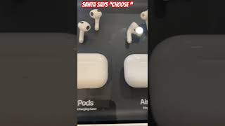 AirPods - which are best? #airpods #apple #santa