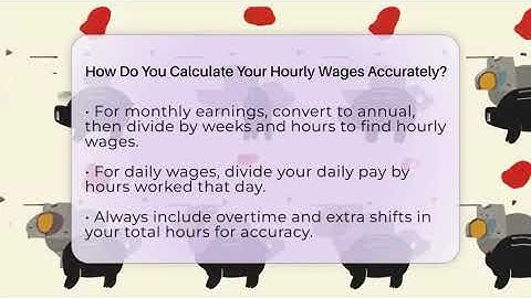 How Do You Calculate Your Hourly Wages Accurately? - Your Paycheck Planner