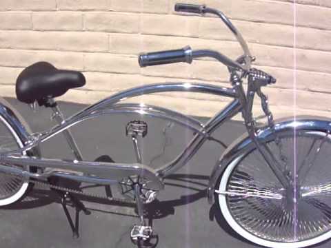 chrome cruiser bike