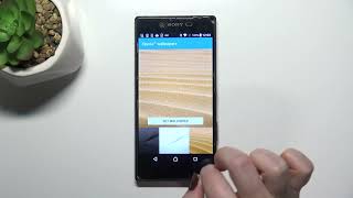 How to change wallpaper in SONY Xperia Z5 Premium | SONY Xperia Z5 Premium – change background screenshot 3