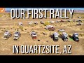 Our First Truck Camper Rally \\ Truck Camper Adventure \\ Quartzsite, AZ \\ Vlog 10