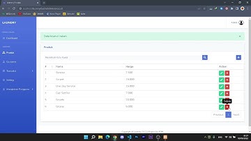 Tugas Besar Pemweb 2 - pembuatan aplikasi laundry berbasis laravel