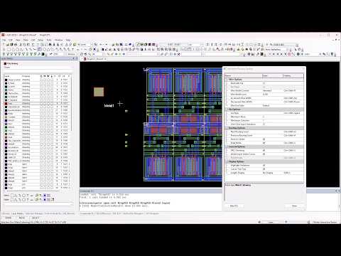 Layer picking in L-Edit
