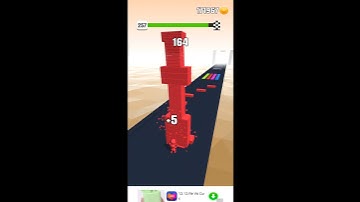 Stack Colors - Level 257 - NEW GAME - New Update Gameplay Walkthrough - All Level (iOS, Android)