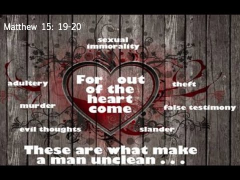 "Give Me a Clean Heart...Out of the Heart" Oct. 2, 2022