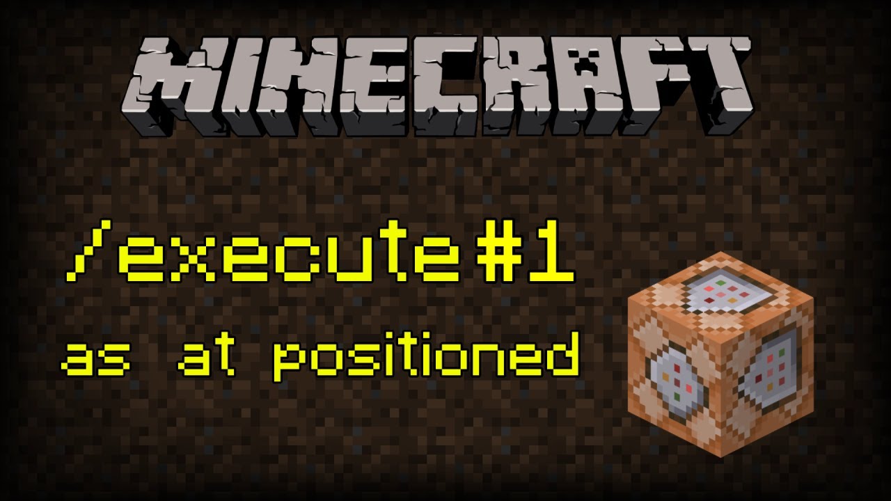 #01 Como usar o comando /execute - as | at | positioned - Minecraft 1.21.11 Java Edition