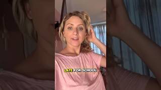 Celebrity LATE FOR SCHOOL!! 😱 Can my Daughter  get ready before the timer runs out?!? 🫣 #shorts #challenge Profile