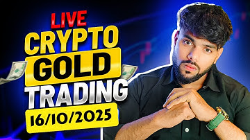 Live Trading on Bitcoin | Gold |Scalp with BSP Concept | #Live #btc #Gold #16 OCT-2025