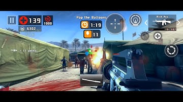 DEAD TRIGGER 2 KICK ASS BALLOON/BUNNY/CHICKEN HUNT #dt2