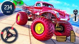 Monster Truck Demolition Crash 3D - Extreme Car Derby Impossible Stunts - Android GamePlay screenshot 5