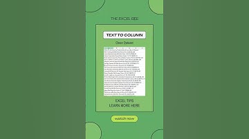 Text to column in excel #exceltricks