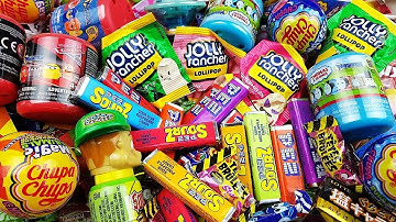 Colors Song Nursery Rhymes - Learn Colors with A lot of Candy