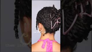 Accidental hair hack 🙌🏽  Styled using Flora &amp; Curl twist &amp; braid cream #twistout #naturalhair