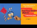 Stereognostic bag activity 2 find two similar object  sensorial activity  montessori guide