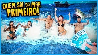 ÚLTIMO A SAIR DO MAR GANHA 5000 R$ !!! [ REZENDE EVIL ]