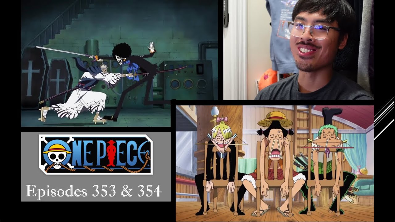 Brook Knows Laboon!? One Piece Episode 353 & 354 Reaction YouTube