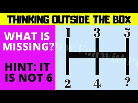 THINKING OUTSIDE THE BOX #PUZZLE #QUESTIONS WITH ANSWERS