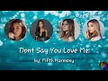 Fifth Harmony - Dont Say You Love Me (Audio)