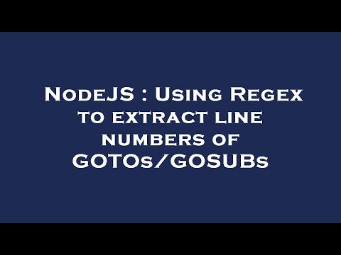 NodeJS : Using