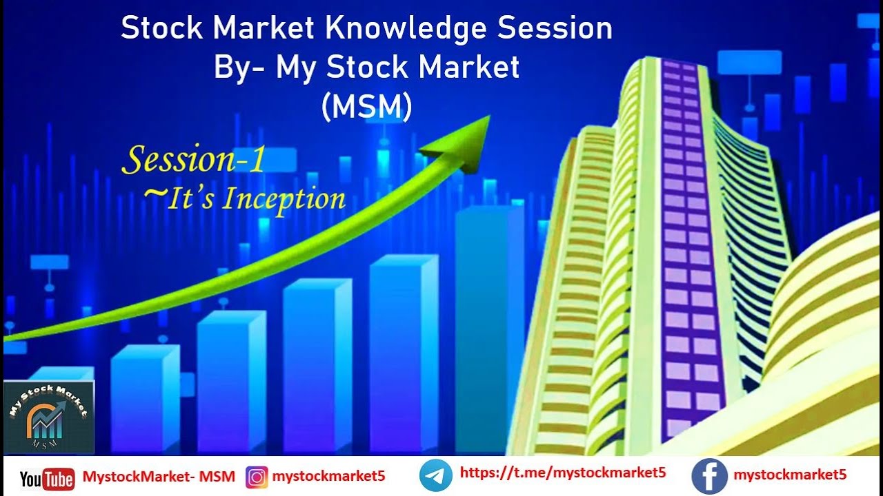 Stock Market Knowledge Session1 stockmarketstocktobuynifty50