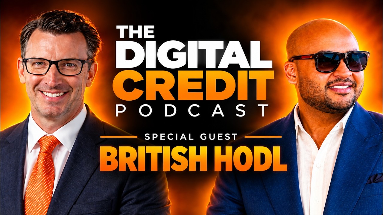 Original episode artwork from The Digital Credit Podcast