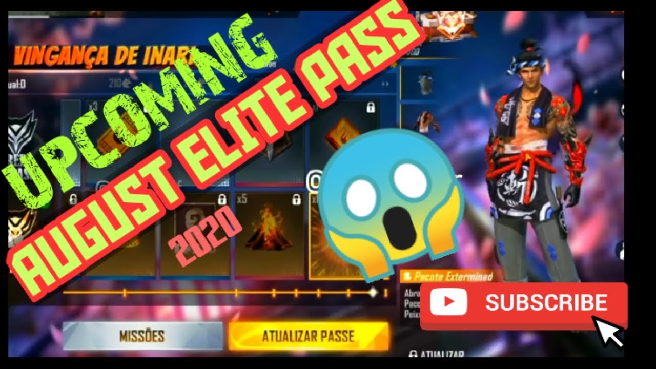 Free Fire August Elite Pass All Items Review || Season 27 ...