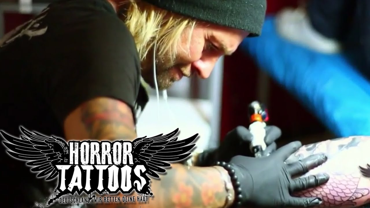 Horror Tattoos | Das Tätowieren | Essen | sixx - YouTube