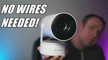 Portable Mini Projector with battery - Easiest way to project a movie wherever you want!