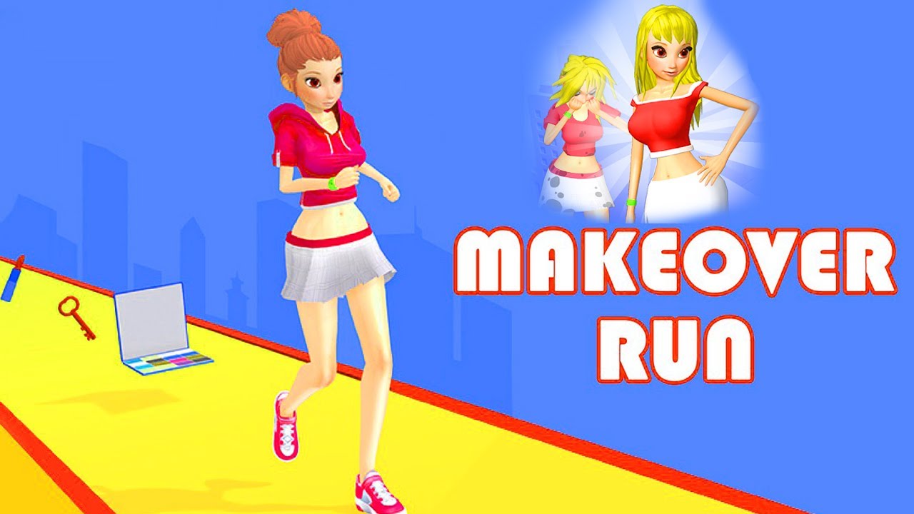 Makeup Over running gameplay All levels android,ios funny gameplay @manozenspot