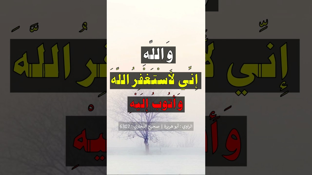في اليوم أكثر من سبعين مرة - الشيخ عبد الرزاق البدر