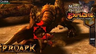 Monster Hunter Explore Gameplay - DIABLOS BOSS FIGHT (iOS/Android)