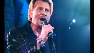 Johnny Hallyday  Noir c'est noir. Stade de France 1998.flv chords