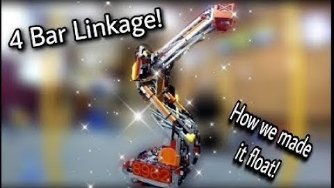 FTC robotics 2022 POWER PLAY 4 BAR LINKAGE TimeCrafters 8962