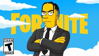 La SAISON SIMPSON est ENFIN DISPONIBLE sur FORTNITE ! (ça tue 😍)