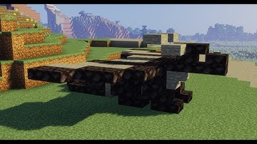 How to Build a Simple Dragon Statue - Minecraft Tutorial