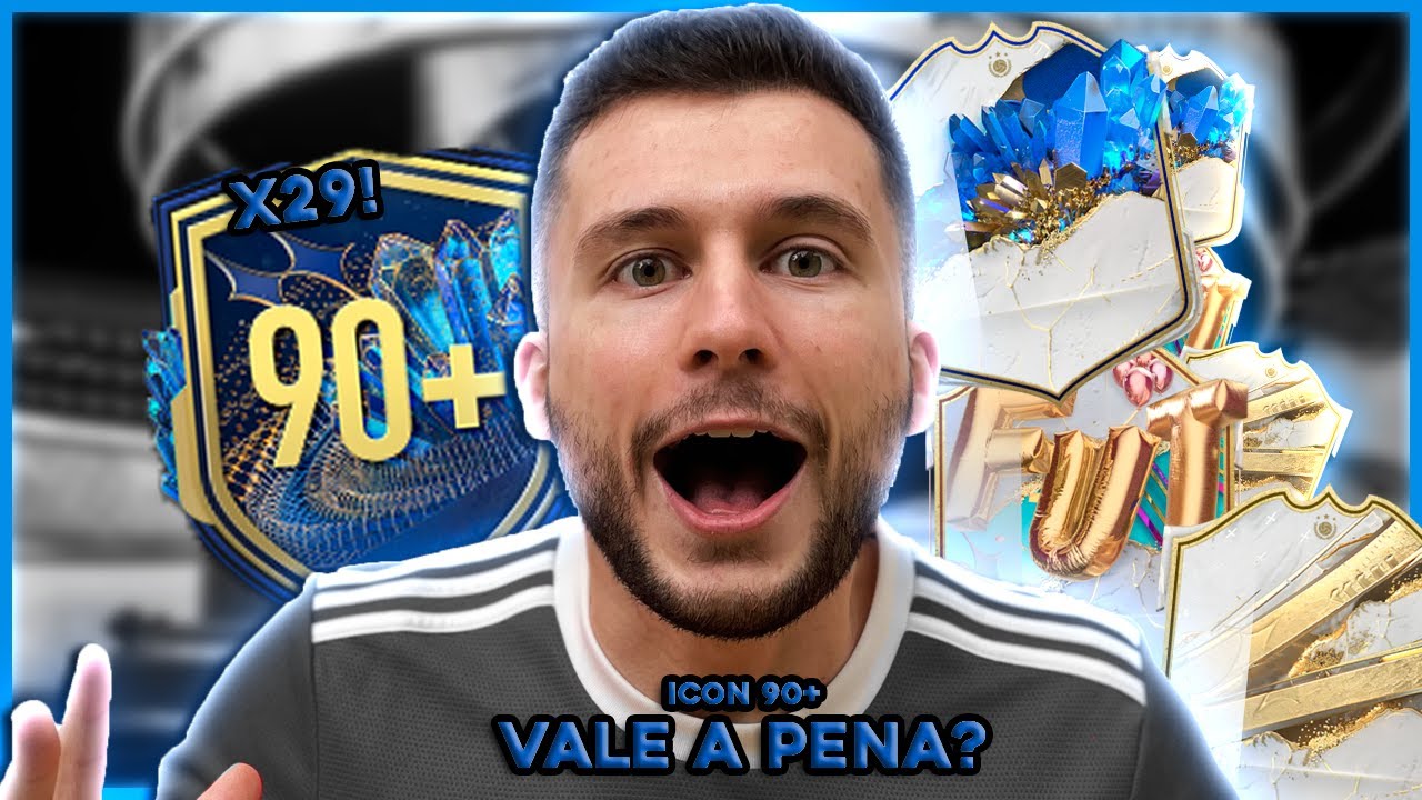 ABRI 29 PACKS DE ICON 90+ ESTÁ VALENDO A PENA? FIFA 23 - ULTIMATE TEAM