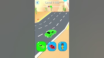 Shape-Shifting 2 GAMEPLAY Level No -1160 Walkthrough - New Update Car Racing #Shorts #ShapeShifting