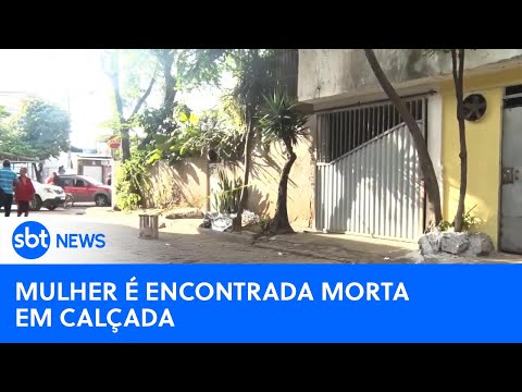 Mulher é encontrada morta sem roupas e com marcas de violência sexual |#SBTNewsnaTV(26/04/24)