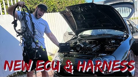 New Custom Harness Install on The Supra
