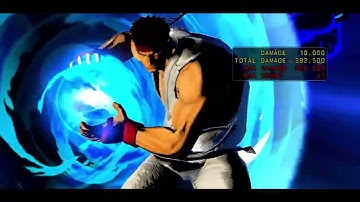 UMVC3 Ryu - 6 Shinku Hadokens Version 1