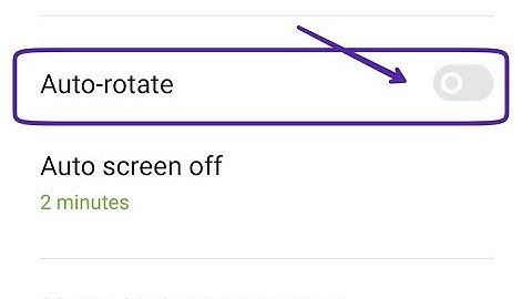 How to Turn off Auto Rotate screen oppo A55, off auto rotate
