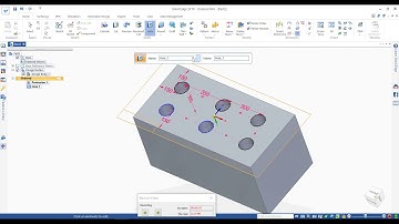 #16 solid edge holes tutorials for beginners