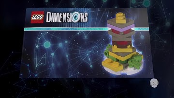 Lego Dimensions Scooby Doo Vehicle Instructions - Scooby Doo, Scooby Fire Snack, Scooby Ghost Snack