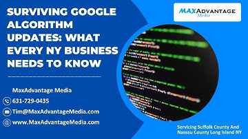 Google Algorithm Updates: What Every NY Business Owner Must Know