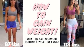 How to Gain Weight: What to Eat, Workout Routine & What to Avoid! screenshot 4