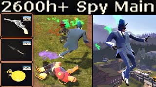 When Spies Fly🔸2600h+ Spy Main Experience (TF2 Gameplay)