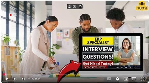 ERP Specialist Interview Questions and Answers | How To Ace Your Interview Successfully