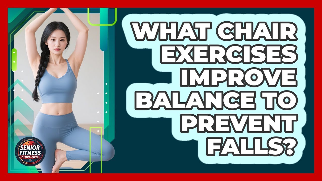 What Chair Exercises Improve Balance to Prevent Falls? - YouTube
