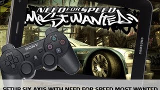 Need For Speed Most Wanted Six-Axis Controller App Setup Samsung Galaxy Tab 7.0 Plus