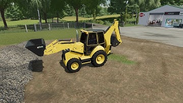 CAT 420F Backhoe Loader   v 2.0  (FS22 mod)